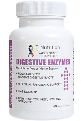 A bottle of Digestive Enzymes